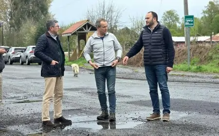 Chile Despega: anuncian asfaltado de ruta Chirre-Entre Lagos en Río Bueno por más de $4 mil millones