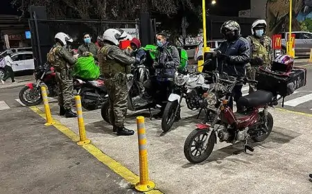 Operativo en Santiago deja 18 detenidos, 1.286 infracciones y 650 motos sacadas de circulación
