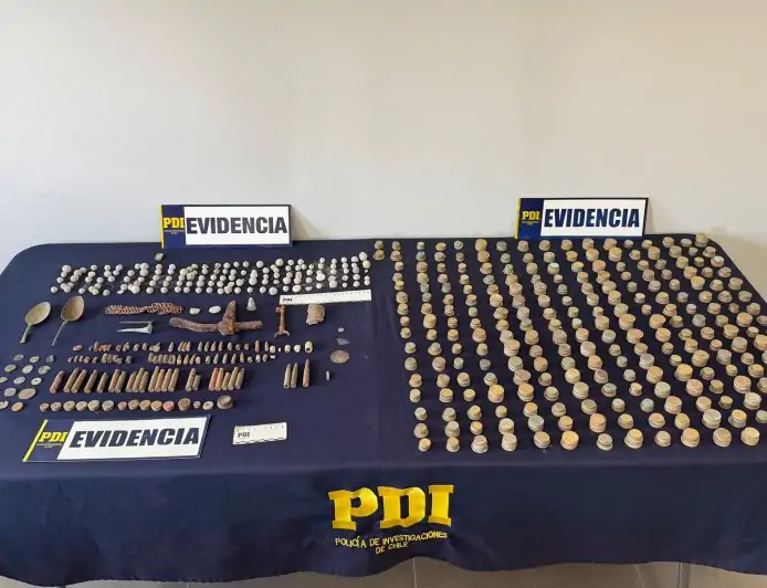 PDI incauta más de 2.500 monedas y piezas patrimoniales en Valdivia: un detenido por venta de especies