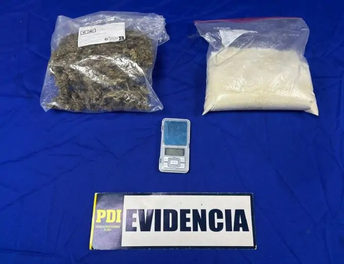 Detienen por segunda vez a ciudadano colombiano por tráfico de drogas en Puerto Montt