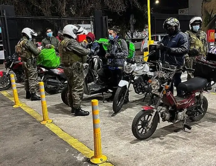Operativo en Santiago deja 18 detenidos, 1.286 infracciones y 650 motos sacadas de circulación