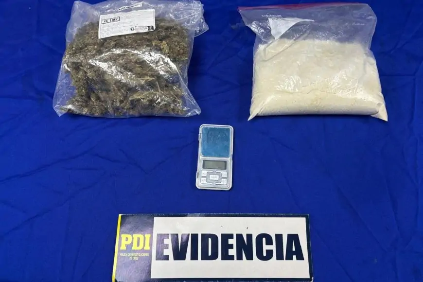 Detienen por segunda vez a ciudadano colombiano por tráfico de drogas en Puerto Montt