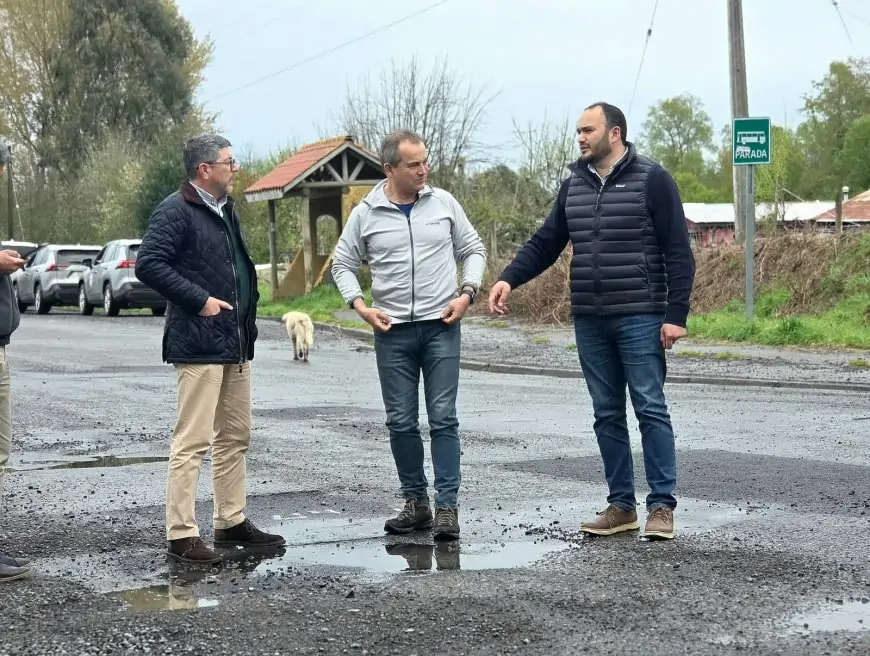 Chile Despega: anuncian asfaltado de ruta Chirre-Entre Lagos en Río Bueno por más de $4 mil millones