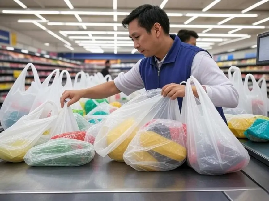 Senado aprueba proyecto que permitiría el regreso de bolsas plásticas recicladas a los supermercados
